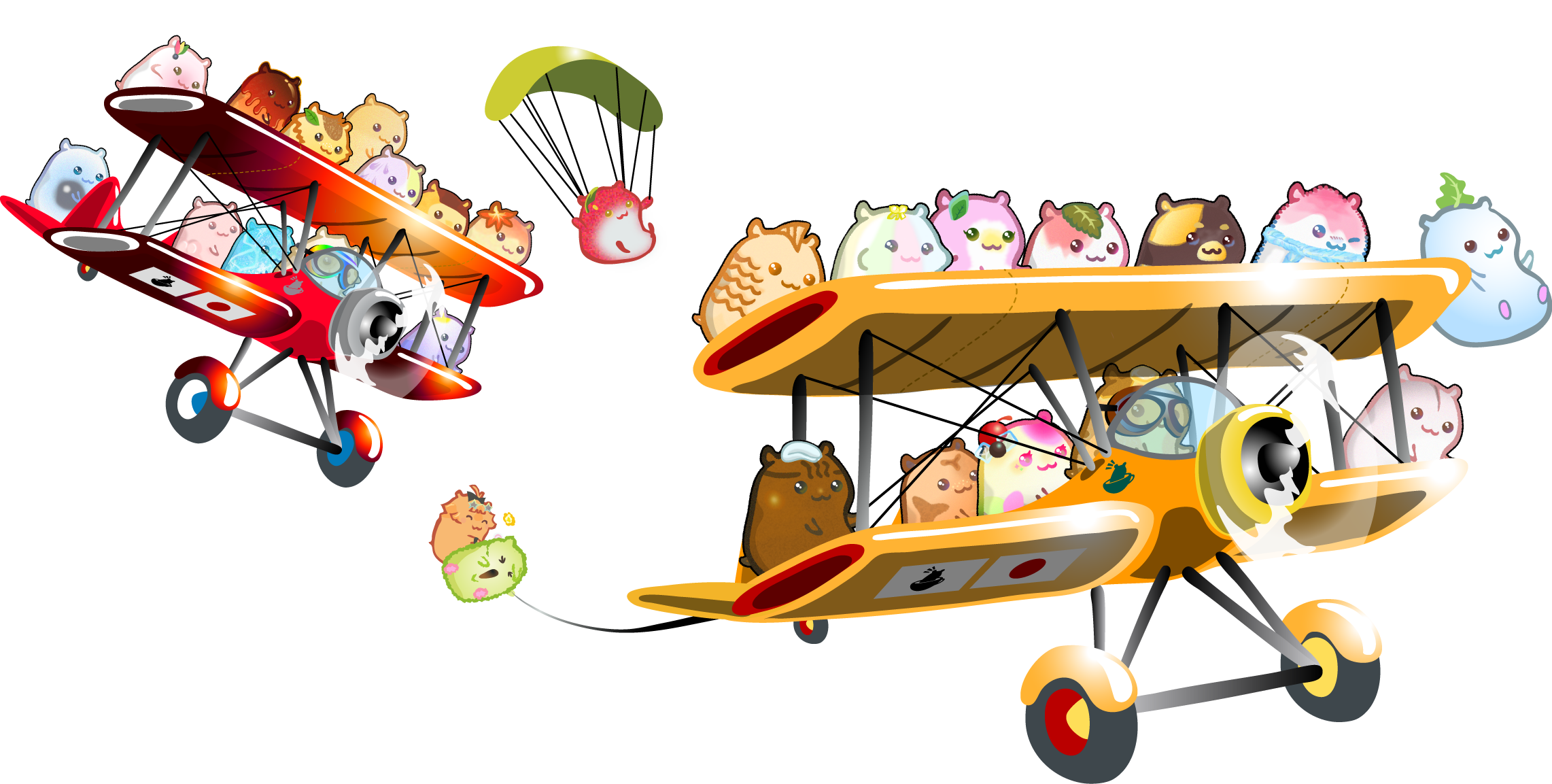HamCup飛行機